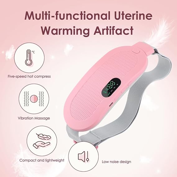 Zaavira™Period Cramp Relief Electric Heating Belt Massager
