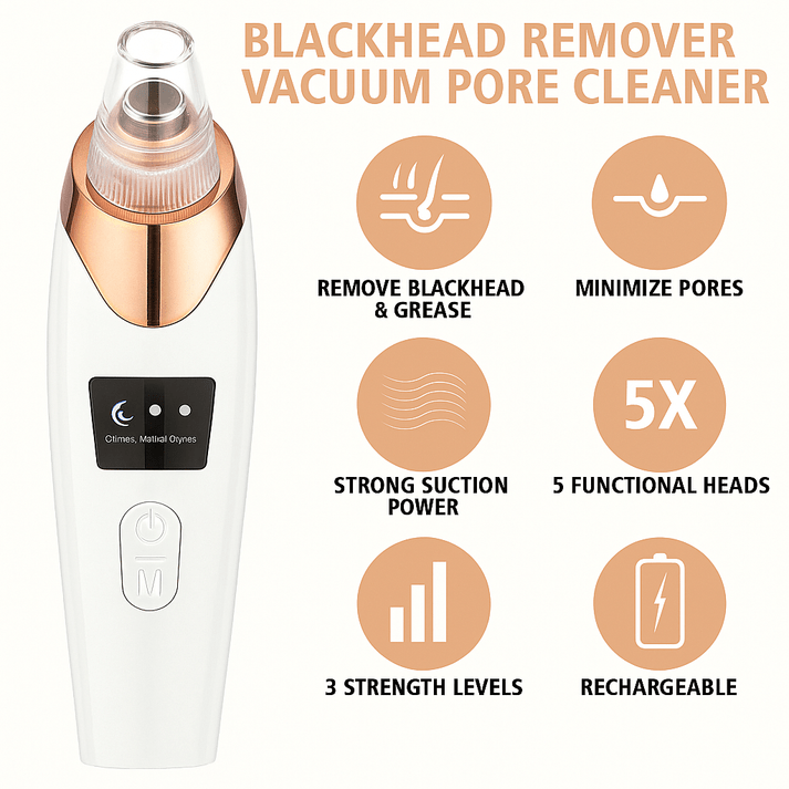 Zaavira™ Electric Acne Pore Cleaner & Blackhead Remover