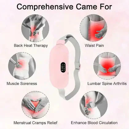Zaavira™Period Cramp Relief Electric Heating Belt Massager