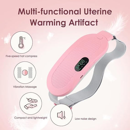 Zaavira™Period Cramp Relief Electric Heating Belt Massager