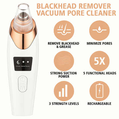 Zaavira™ Electric Acne Pore Cleaner & Blackhead Remover