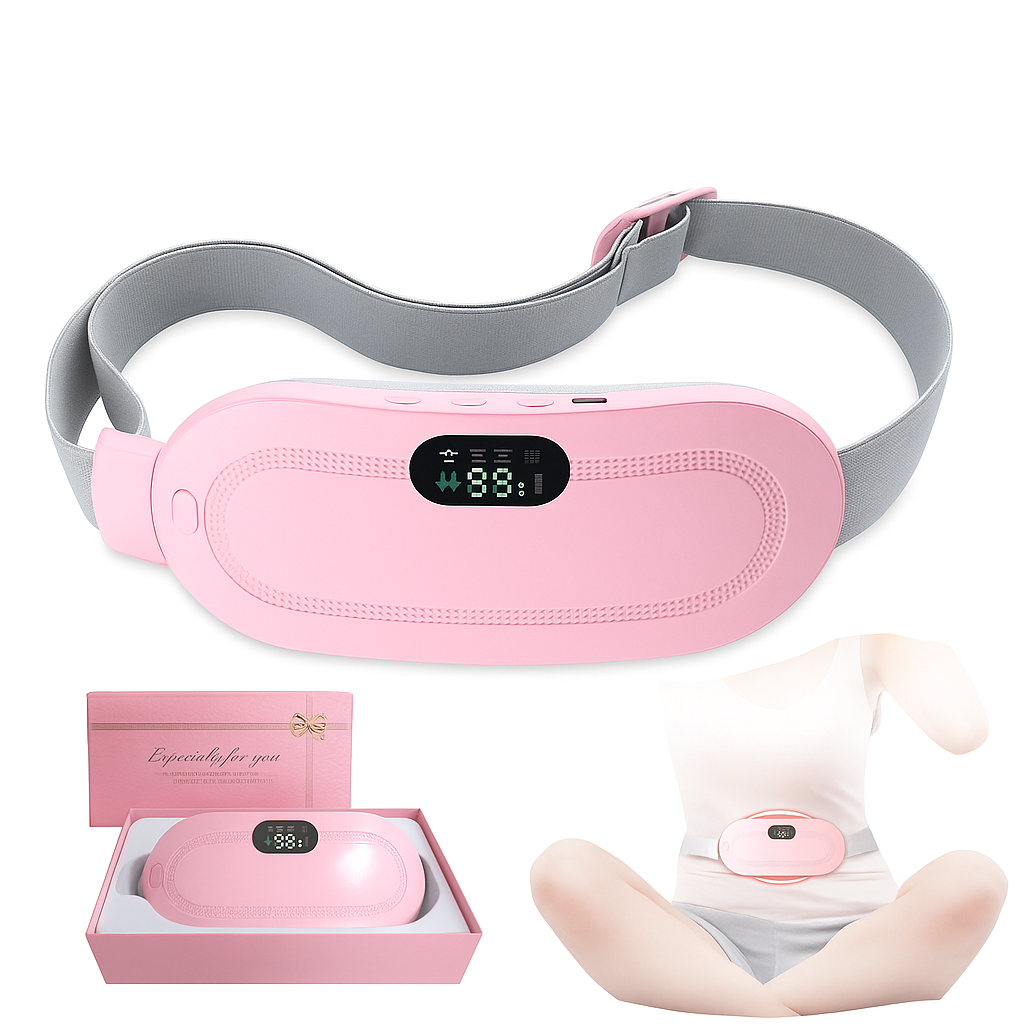 Zaavira™Period Cramp Relief Electric Heating Belt Massager