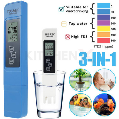 Zaavira ™ TDS Meter Water Purity Tester