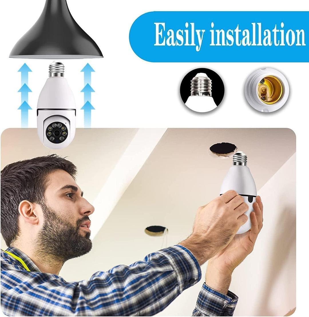 Zaavira™  Clear vision 360 View Security Camera For Office, Home, Shop, Parking