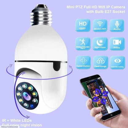 Zaavira™  Clear vision 360 View Security Camera For Office, Home, Shop, Parking
