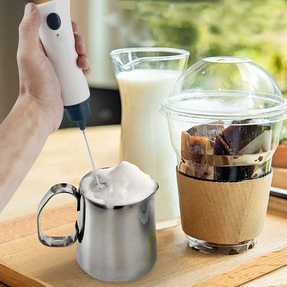 Zaavira ™ Rechargeable Hand Mixer | Foamer – Perfect for Coffee, Egg | Effortless Beating!