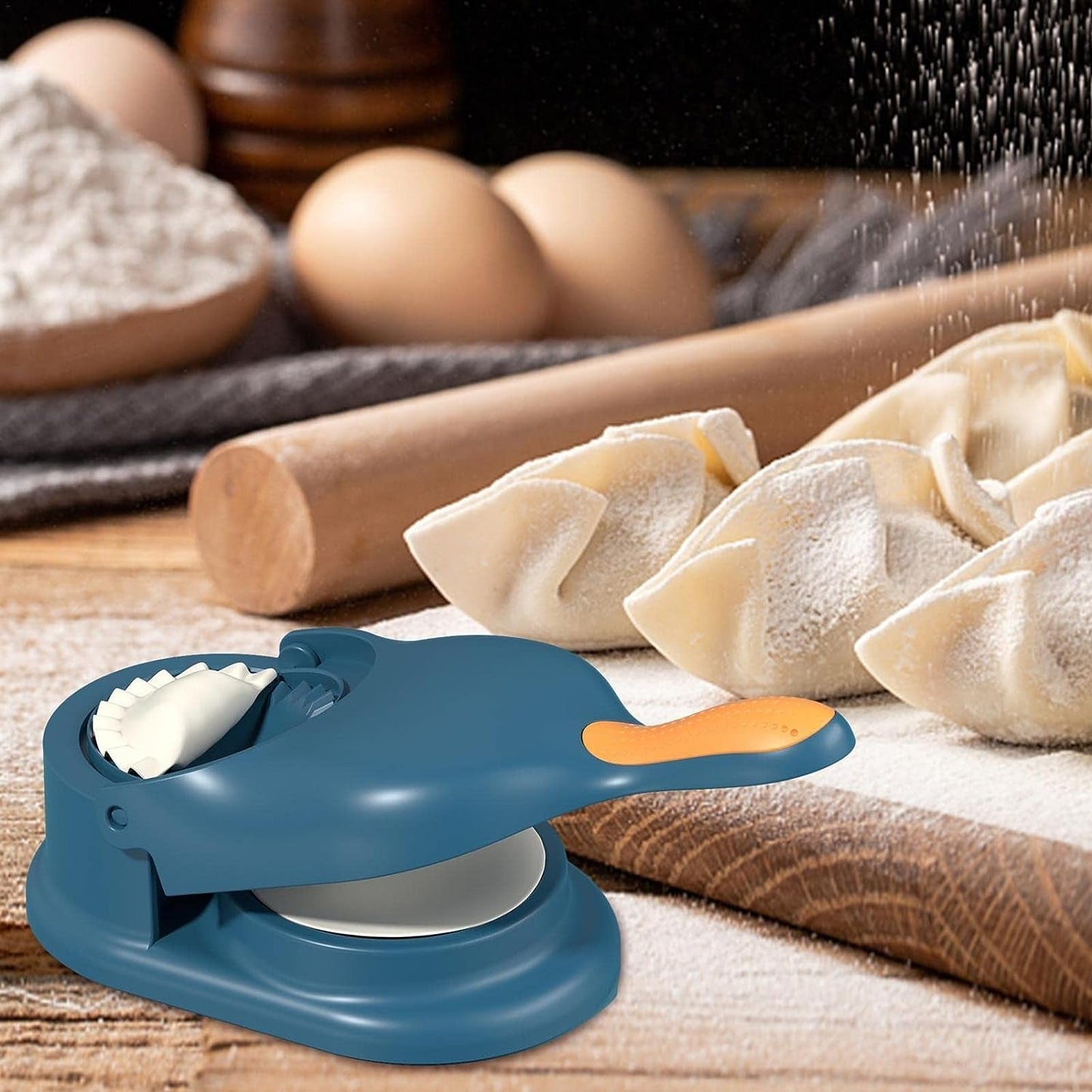 Zaavira ™2-in-1 Innovative Samosa Maker & Dumpling