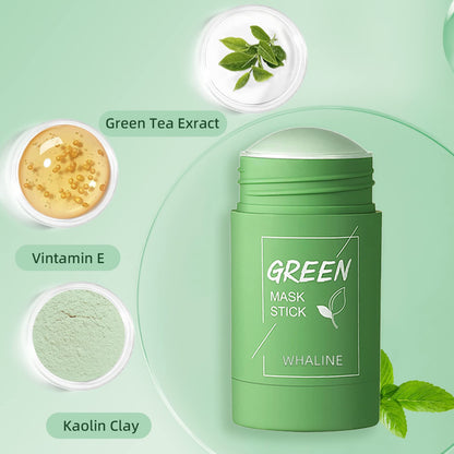 Zaavira™ Green Mask Stick  for All Skin Types.